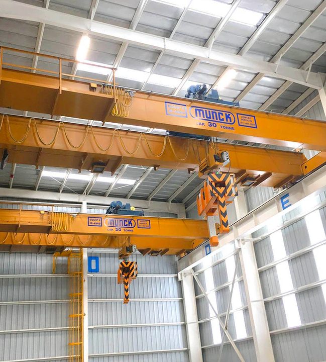 Overhead crane automation example