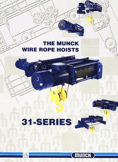 31 Series wire rope hoists brochure