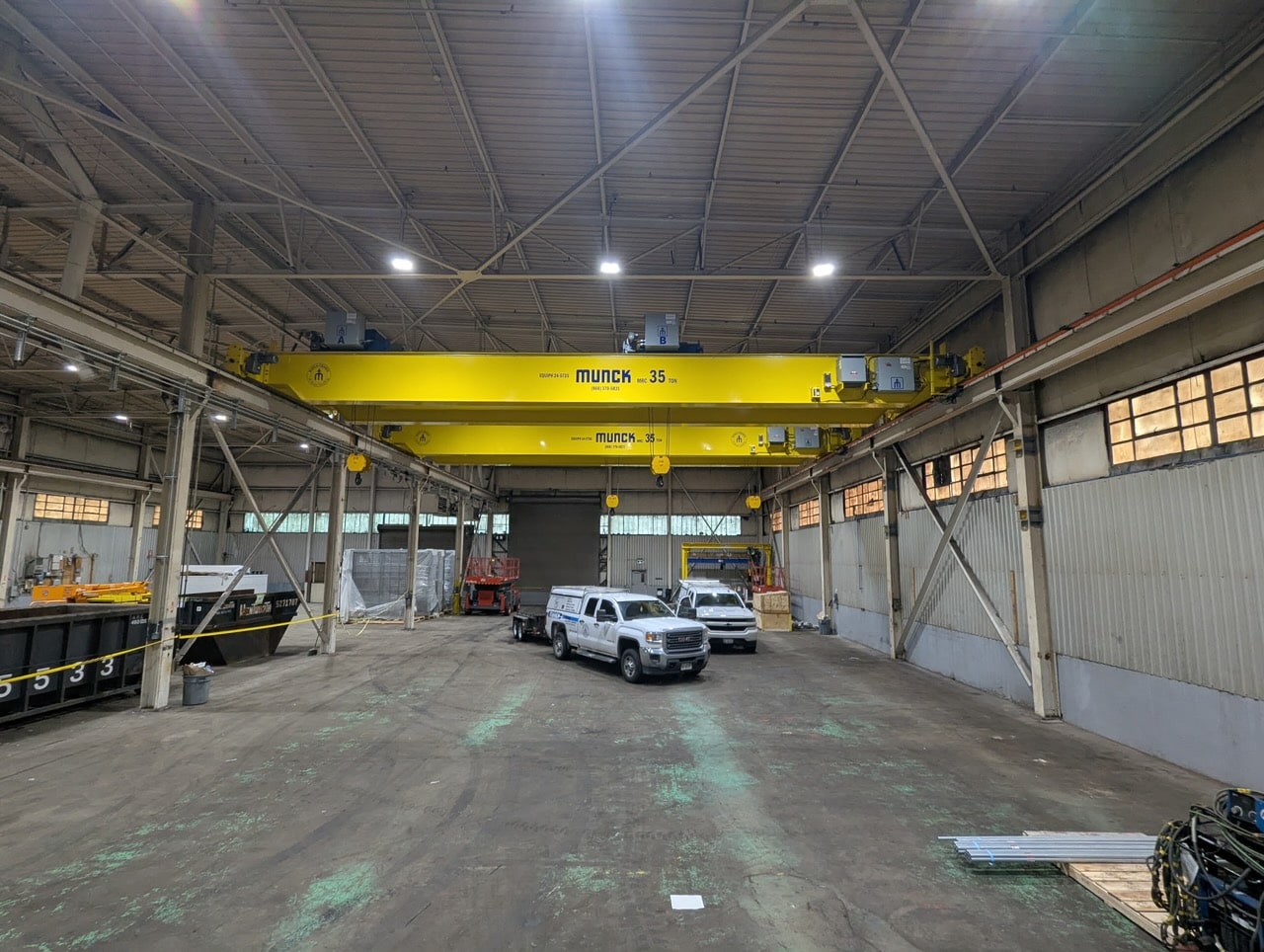 Munck Dual Double Girder Overhead Crane