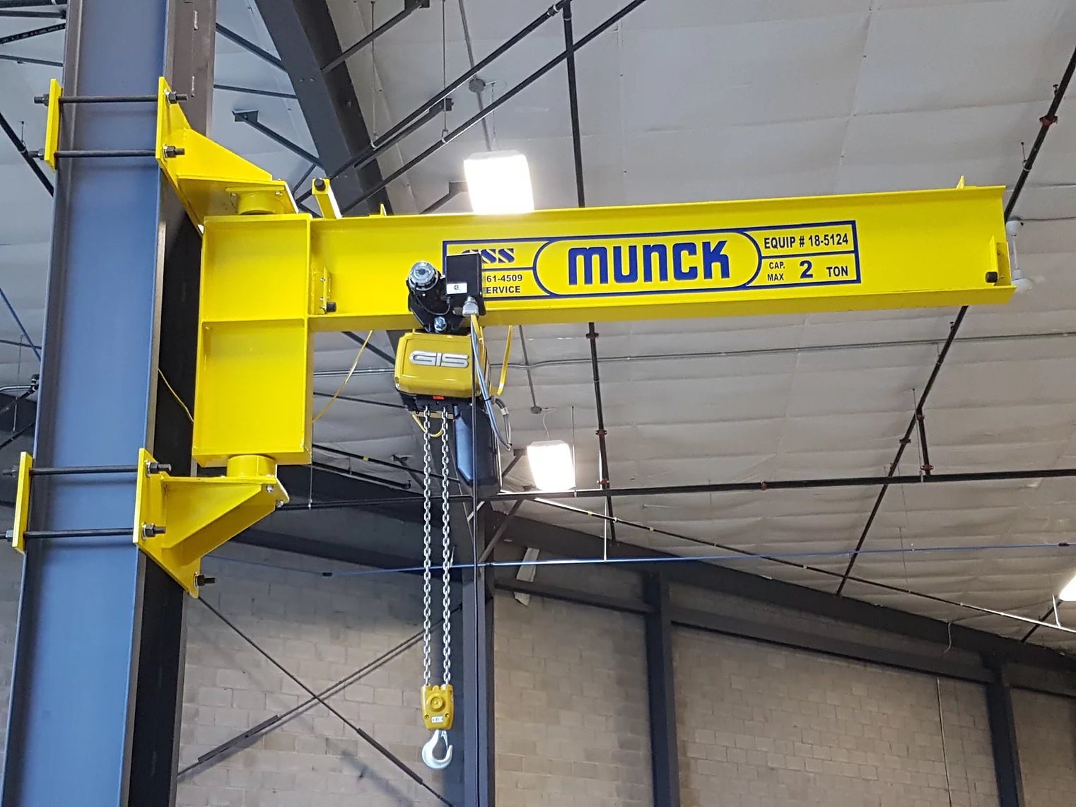 Column jib crane